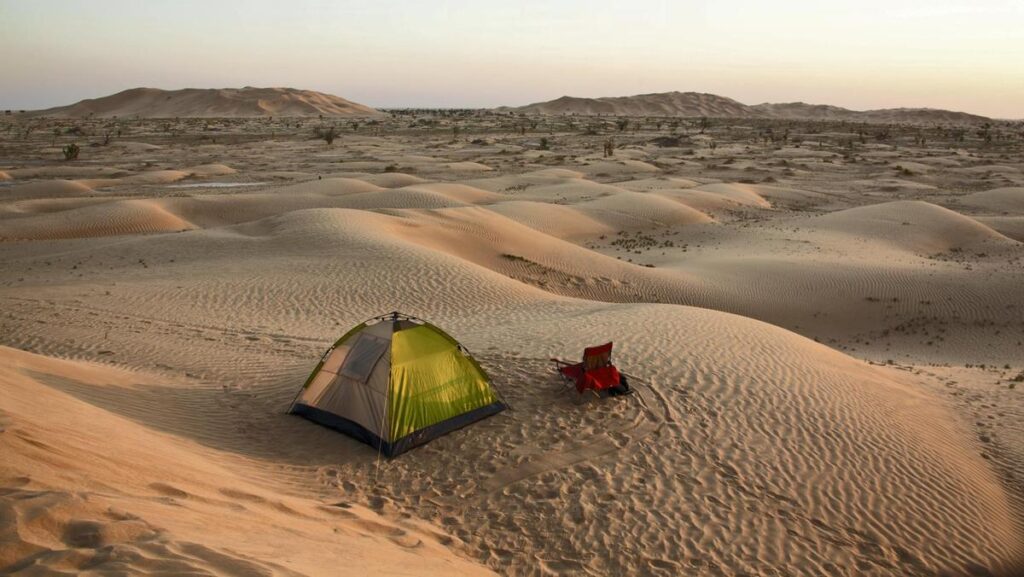 Desert Camping Dubai Morning