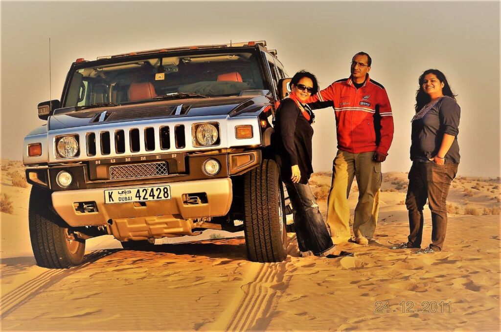 Private Hummer Evening Desert Safari