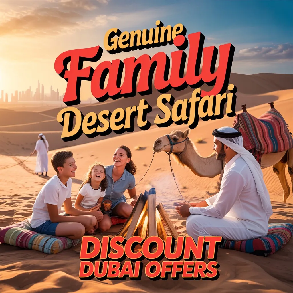  Genuine Family Desert Safari Discount Dubai Offers 