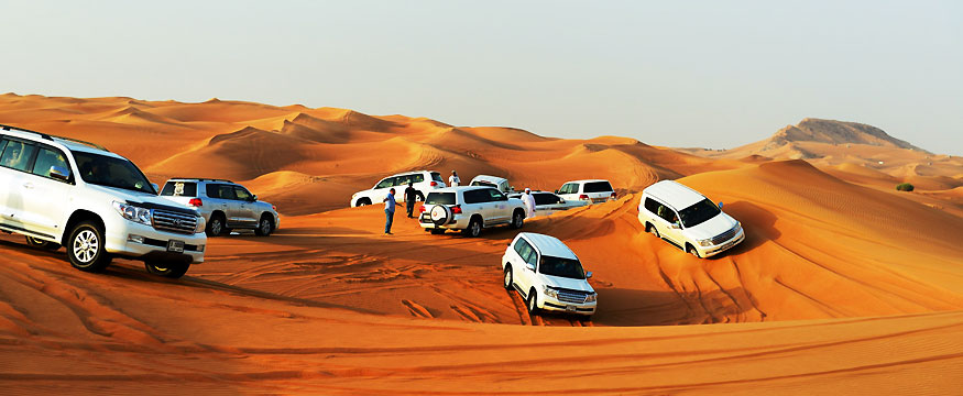 Premium Desert Safari in Dubai with luxury 4x4 dune bashing
