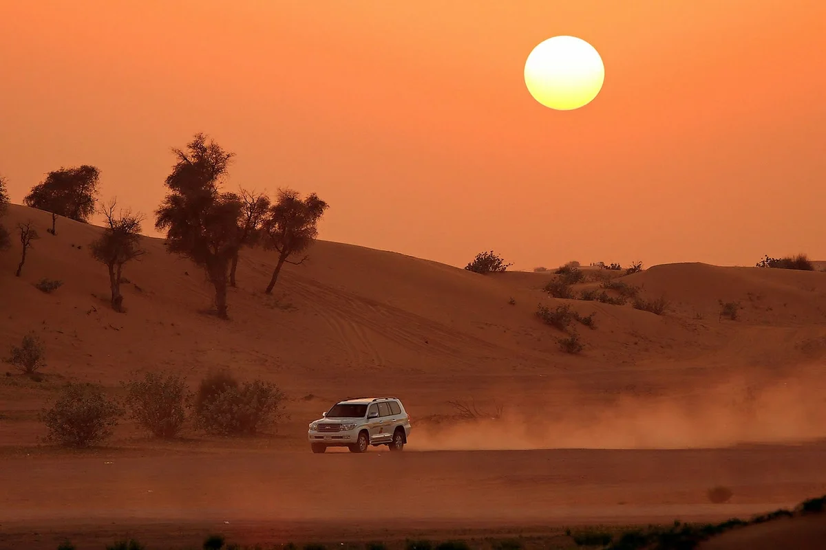 Luxury Evening Desert Safari Dubai with BBQ dinner and live shows