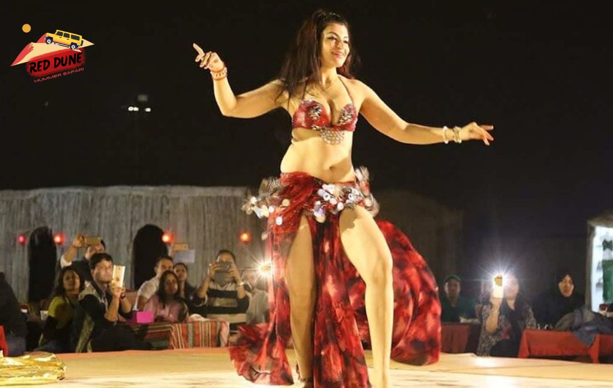 Belly Dance Desert Safari Dubai live performance under the stars